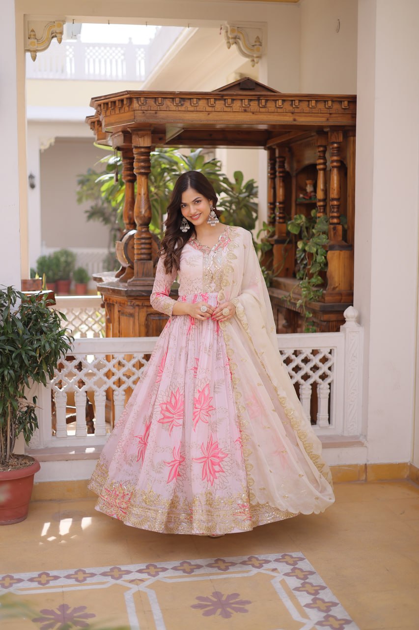 Anarkali Gown